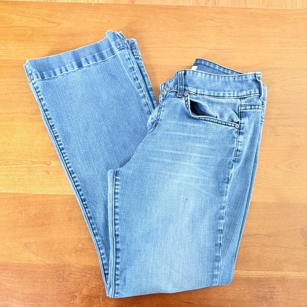 Rivet & Blues Light Wash Bootcut Denim Jeans - Size 8
